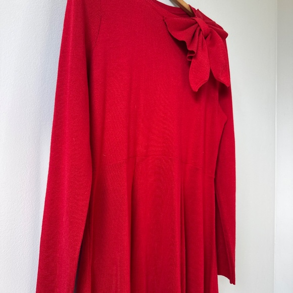 Jessica Howard long sleeve bow sweater dress - Picture 4 of 7